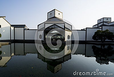 Suzhou museum Editorial Stock Photo