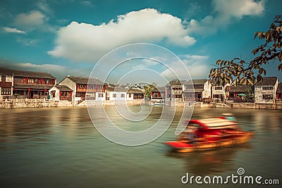 Suzhou Tongli ancient town Stock Photo