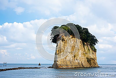 Suzu, Japan at Mitsukejima Island Stock Photo