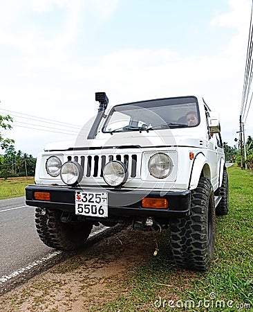 Suzuki jeep Editorial Stock Photo