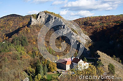 Svaty Jan pod Skalou, Central Bohemia, Czech republic Stock Photo