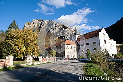 Svaty Jan pod Skalou, Central Bohemia, Czech republic Stock Photo