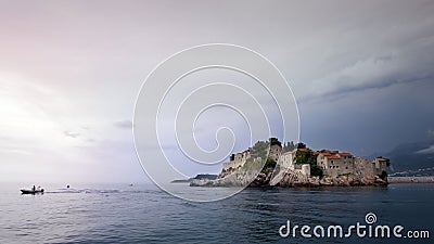 Sveti Stefan, Montenegro Stock Photo