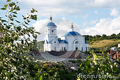 Svyato-Bogorodicky monastery (Vinnovka) Editorial Stock Photo