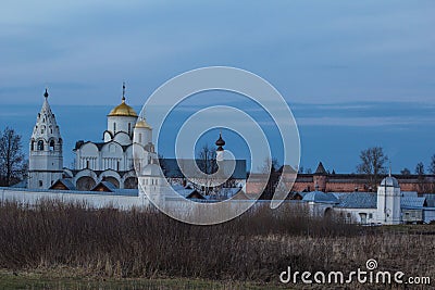 Svyato-Pokrovskiy monastery in Suzdal Stock Photo