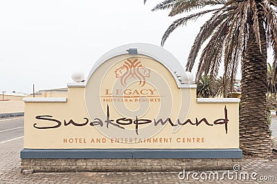 Swakopmund Hotel, Casino and entertainment Cente Editorial Stock Photo