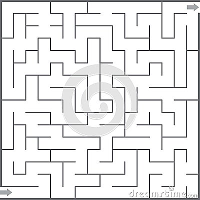 Swall maze Vector Illustration