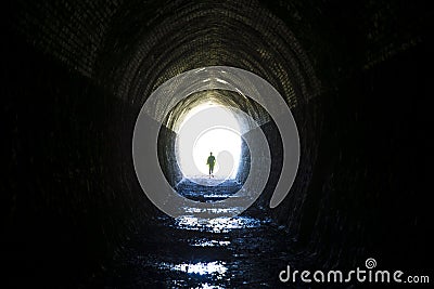Swan View Tunnel Stock Photo