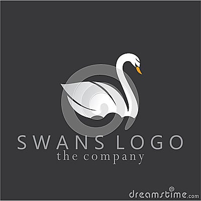 Swans ideas design illustration graphic Cartoon Illustration