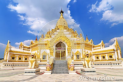 Swe Taw Myat in Yangon, Myanmar Stock Photo