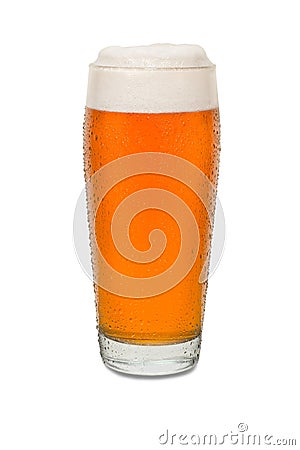 Sweated Craft Pub Beer Glass 5 Stock Photo