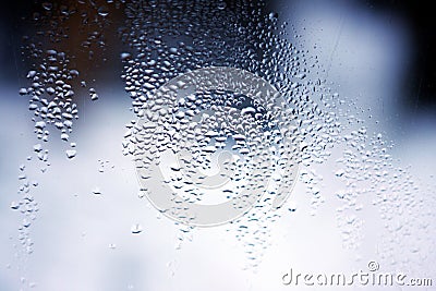 Sweating glass Stock Photo