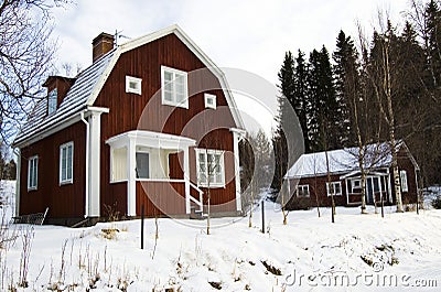 Swedish Architecture Stock Photo