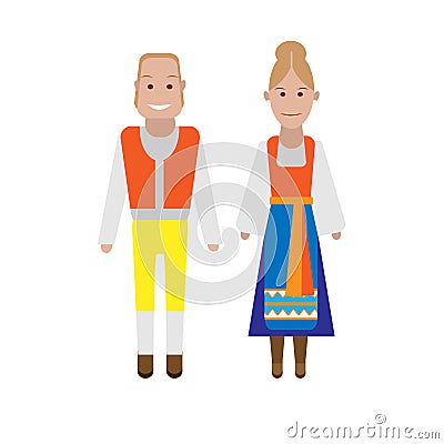 Swedish National Costume Royalty Free Stock Photo - Image: 33410995