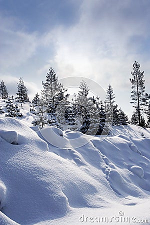Swedish winter Stock Photo