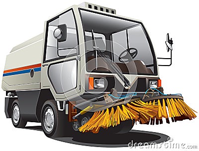 Sweeper Vector Illustration