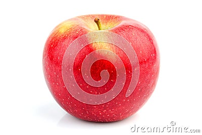 Sweet apple Florina isolated. Stock Photo