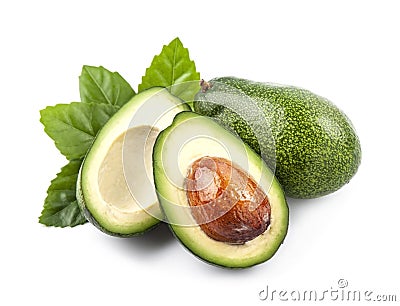 Sweet avocado fruits Stock Photo