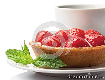 Sweet basket Stock Photo