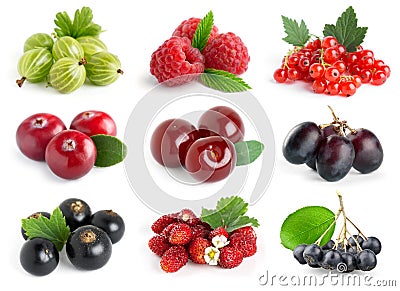 Sweet berries Stock Photo