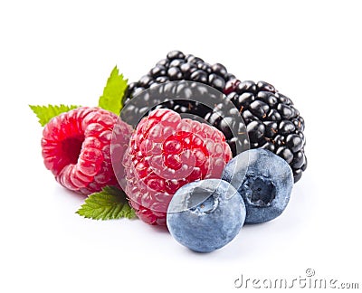 Sweet berries Stock Photo