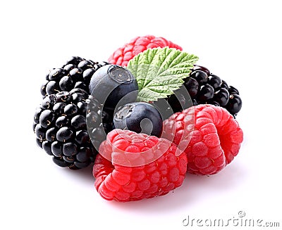 Sweet berry in closeup Stock Photo