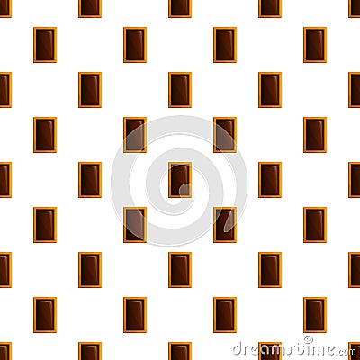 Sweet biscuit pattern seamless vector Vector Illustration