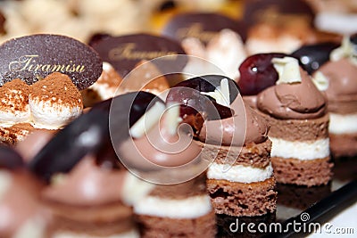 Sweet Cakes Stock Photo