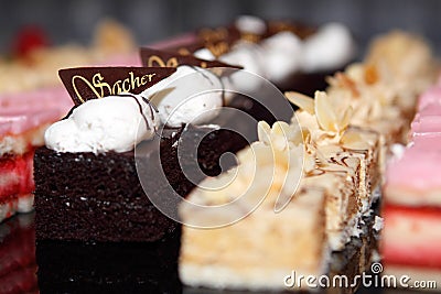 Sweet Cakes Stock Photo
