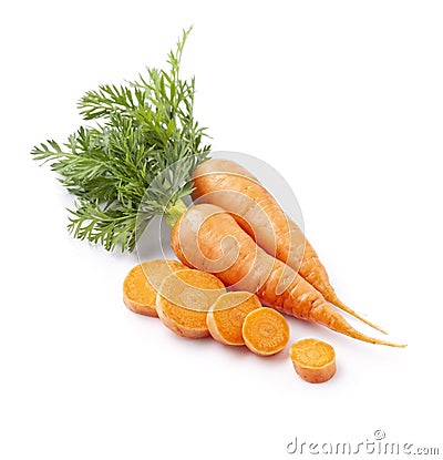 Sweet carrots vegetables Stock Photo