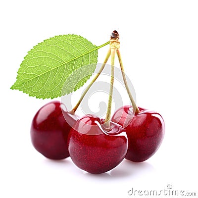 Sweet cherry Stock Photo