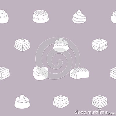 Sweet chocolate background 08 Vector Illustration