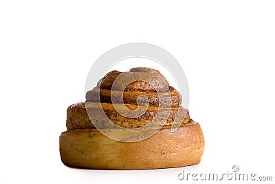 Sweet cinnamon buns Stock Photo