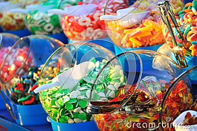 Sweet colorful candy Stock Photo