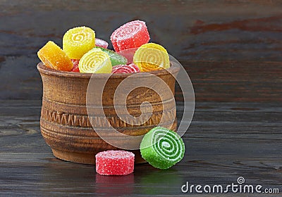 Sweet colorful candy Stock Photo