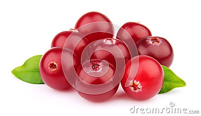 Sweet cranberries close up Stock Photo
