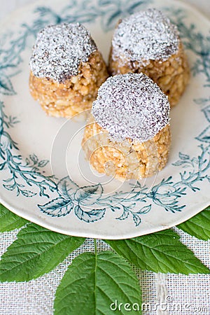 Delicate and sweet dessert Stock Photo