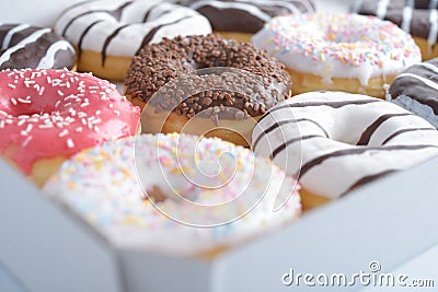 Sweet donuts Stock Photo
