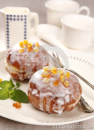 Sweet donuts Stock Photo