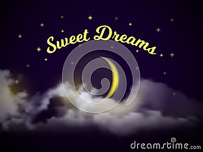 Sweet Dreams Cartoon Illustration