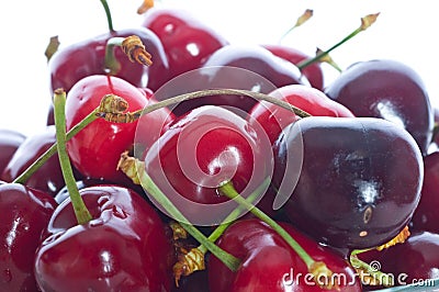 Sweet fresh cherry Stock Photo