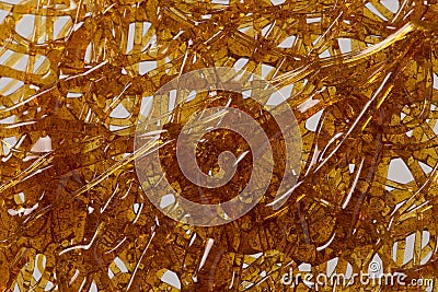 Sweet gold caramel texture Stock Photo