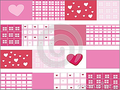 Sweet Heart design for background Stock Photo