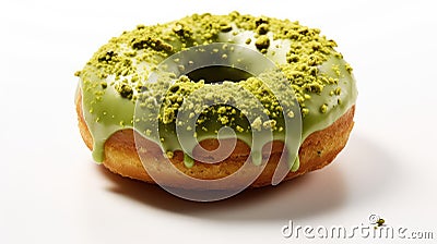 sweet isolated donut food Cartoon Illustration