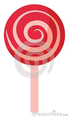 Sweet lolipop, icon Vector Illustration