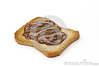 Sweet nutella. Stock Photo