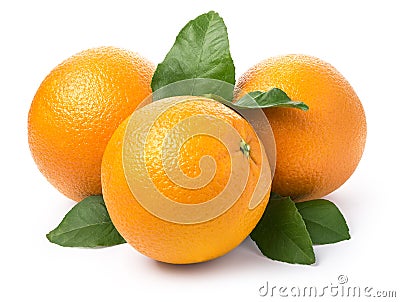 Sweet orange fruit Stock Photo