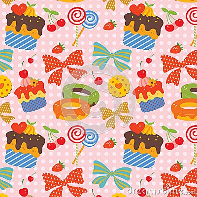 Sweet Pattern Vector Illustration