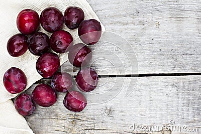 Sweet plums Stock Photo