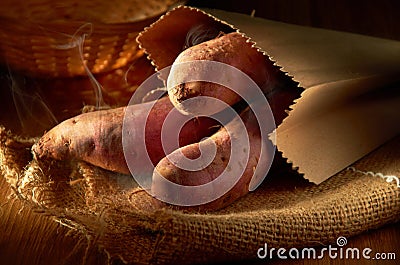 Sweet Potato Stock Photo